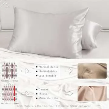 PROMEED Luxury Mulberry Silk Pillowcase for Healthy Skin