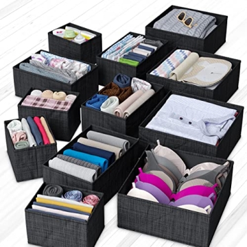 Drawer Organizer Clothes Set of 12 for Nursery and Bedroom