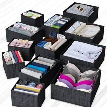 Drawer Organizer Clothes Set of 12 for Nursery and Bedroom
