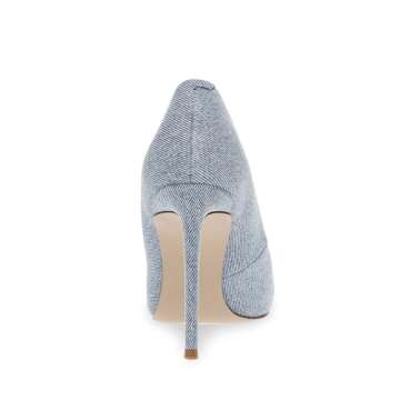 Steve Madden Vala Pump in Light Denim for Women 6.5
