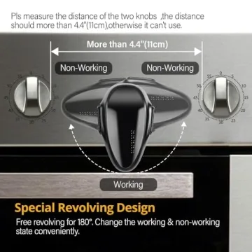 EUDEMON Childproof Oven Lock - Easy Installation & Safety