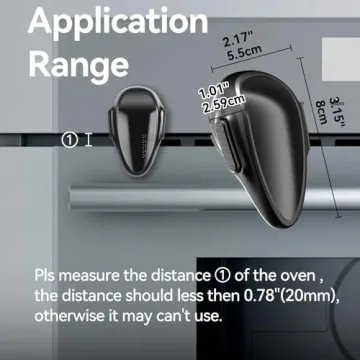 EUDEMON Childproof Oven Lock - Easy Installation & Safety