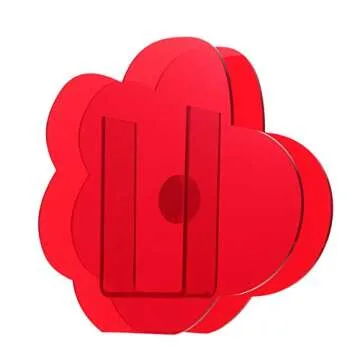 Elegant Acrylic Cloud Shape Flower Vase for Home Decor