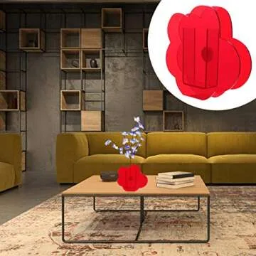 Elegant Acrylic Cloud Shape Flower Vase for Home Decor