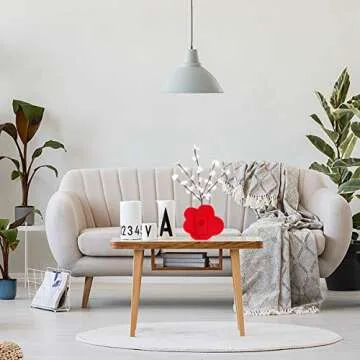 Elegant Acrylic Cloud Shape Flower Vase for Home Decor