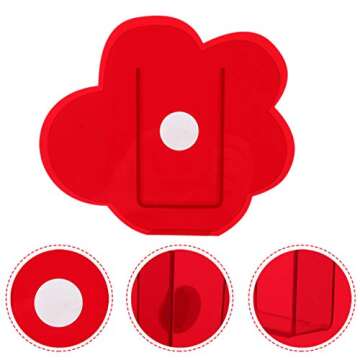 Elegant Acrylic Cloud Shape Flower Vase for Home Decor