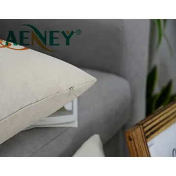 AENEY Fall Decorative Pillow Covers Set of 4 for Thanksgiving