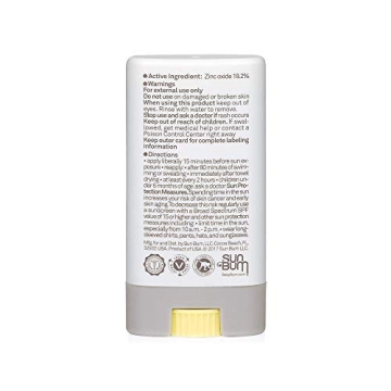 Sun Bum Baby SPF 50 Sunscreen Stick for Sensitive Skin