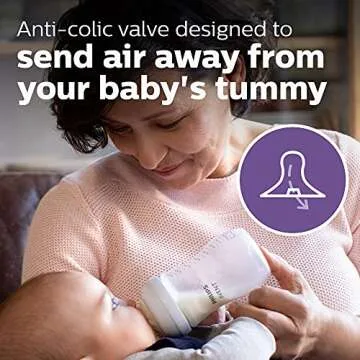 Philips AVENT Natural Response Baby Bottle Nipples Flow 1, 4pk, SCY961/04