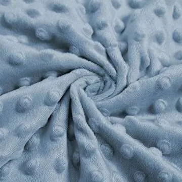 BORITAR Baby Blanket for Boys Girls Soft Plush Minky Fabric Blanket, Double Layer Dotted Backing with Cute Elephant Multicolor Printed for Toddler Newborn 30 x 40 Inch