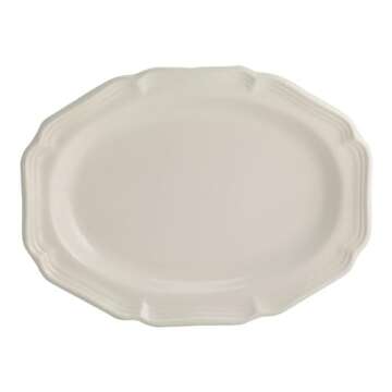 Mikasa French Countryside Oval Serving Platter, 15-Inch - F9000-715
