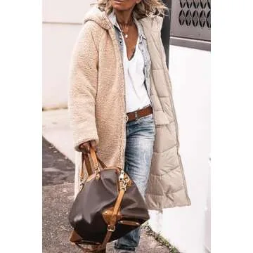 PRETTYGARDEN Winter Coats for Women Stylish Sherpa Fleece