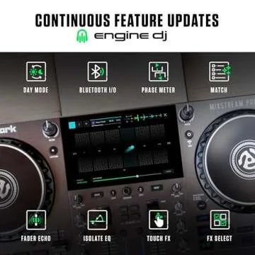 Numark Mixstream Pro Go Portable DJ Controller - Wireless & Versatile