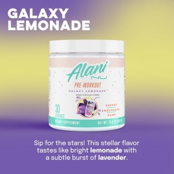 Alani Nu Galaxy Lemonade Pre Workout Powder - 30 Servings