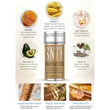 Samnyte Hair Wax Stick for Smoothing Flyaways