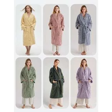 Luxurious 7 VEILS Cotton Terry Bathrobe - Perfect Gift