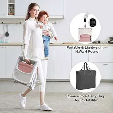 Toddler Booster Seat for Easy Dining - Portable & Adjustable