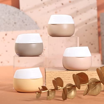 TSA Approved Silicone Travel Jars Leak-proof Toiletry Containers