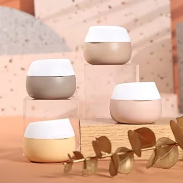 TSA Approved Silicone Travel Jars Leak-proof Toiletry Containers