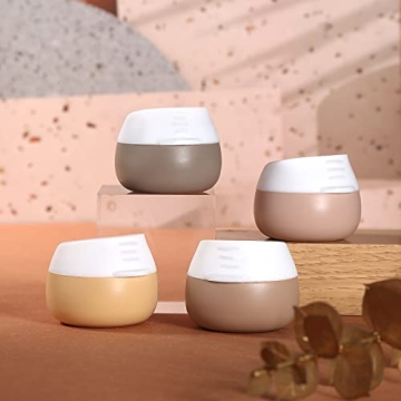 TSA Approved Silicone Travel Jars Leak-proof Toiletry Containers