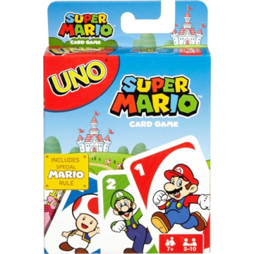 UNO Super Mario Card Game - Family Fun Night Adventure