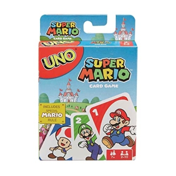 UNO Super Mario Card Game Family Fun Strategy Adventure