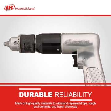 Ingersoll Rand 7803RA Pneumatic Air Drill - Heavy Duty Performance