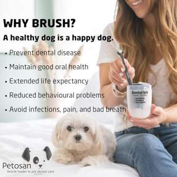Petosan Complete Dental Kit for Happy Dog Smiles
