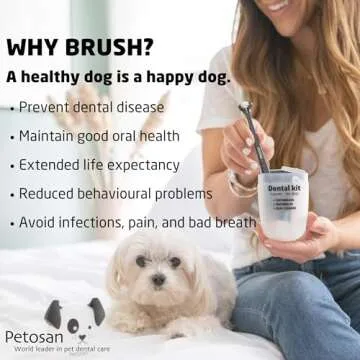 Petosan Complete Dental Kit for Happy Dog Smiles