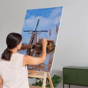 Elan 20x39 Stretched Canvases 4-Pack for Painting