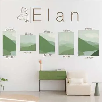 Elan 20x39 Stretched Canvases 4-Pack for Painting