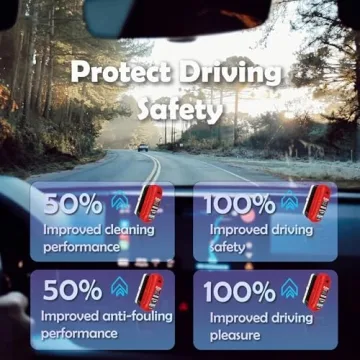 MAUSGAAV 2-Pack Oil Film Cleaning Brush for Car Windshields