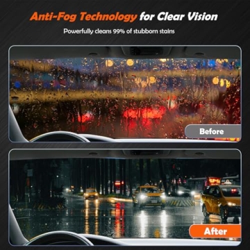 MAUSGAAV 2-Pack Oil Film Cleaning Brush for Car Windshields