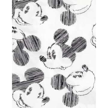 Disney Mickey Mouse Toddler Boys 2 Pack Graphic T-Shirts