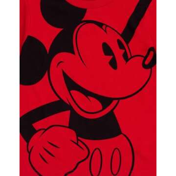 Disney Mickey Mouse Toddler Boys 2 Pack Graphic T-Shirts