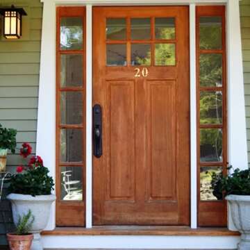 Doris Brass House Numbers - Durable Mailbox Decor