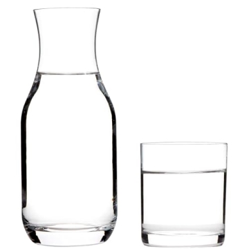 Lily's Home 16oz Night Water Carafe with Tumbler Glass
