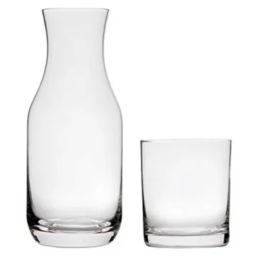 Lily's Home 16oz Night Water Carafe with Tumbler Glass