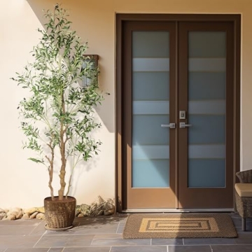 Stunning OXLLXO 7.2ft Olive Tree for Home Decor