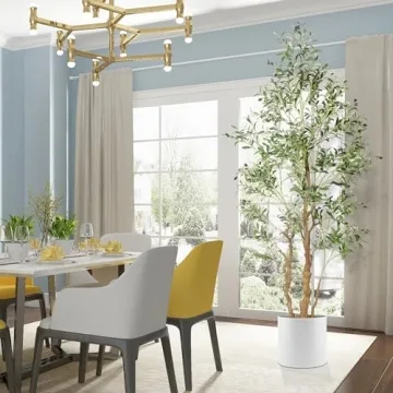 Stunning OXLLXO 7.2ft Olive Tree for Home Decor