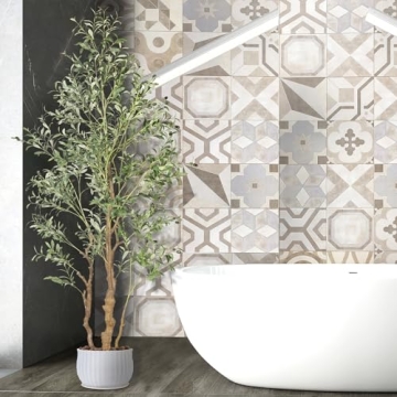 Stunning OXLLXO 7.2ft Olive Tree for Home Decor