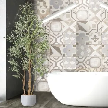 Stunning OXLLXO 7.2ft Olive Tree for Home Decor