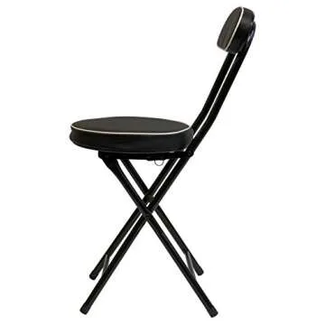 Wee's Beyond Cushioned Folding Stool for Comfort Anywhere