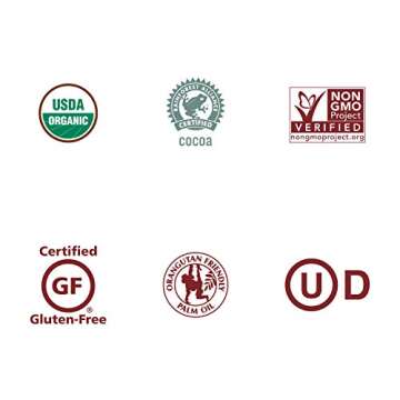 Justin's Organic Milk Chocolate Peanut Butter Cups, Rainforest Alliance Certified Cocoa, Gluten-free...