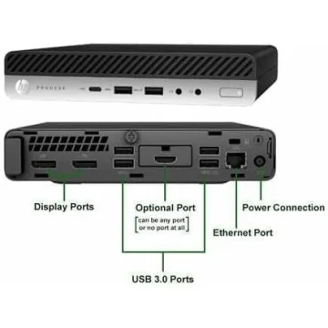 HP ProDesk 600 G4 Mini PC with Windows 11 Pro & Core i5