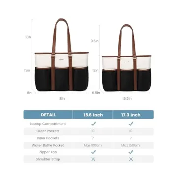 LOVEVOOK Tote Bag: Stylish Utility Bag for Women