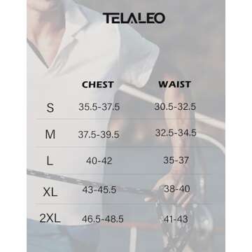 TELALEO Men's Quick Dry Polo Shirts 5 Pack - Ultimate Comfort