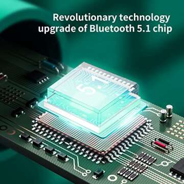 Togetface Wireless Earbuds: 36H Playback, IPX5 Waterproof