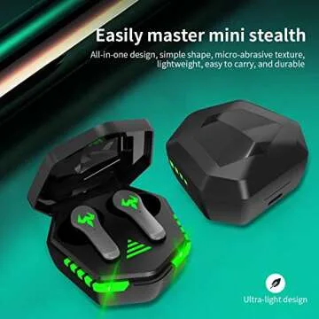 Togetface Wireless Earbuds: 36H Playback, IPX5 Waterproof