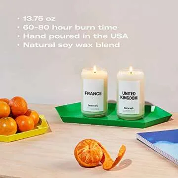 Homesick Candle Scented, Puerto Rico, Mango
